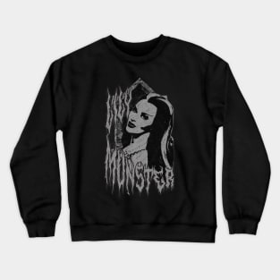 Lily Munster (Distressed Version) Crewneck Sweatshirt